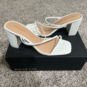 White Fox Boutique White Mules